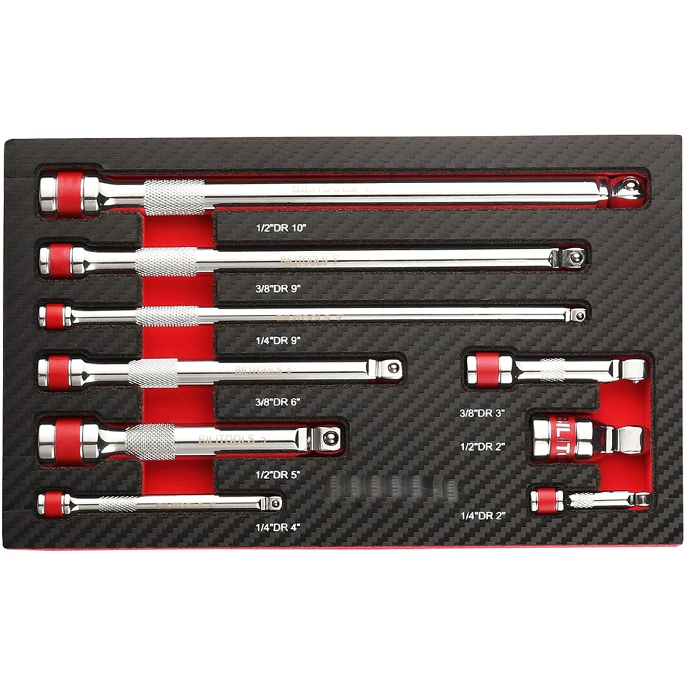 Flexible Wobble Extension Set 9 PCS 1/4