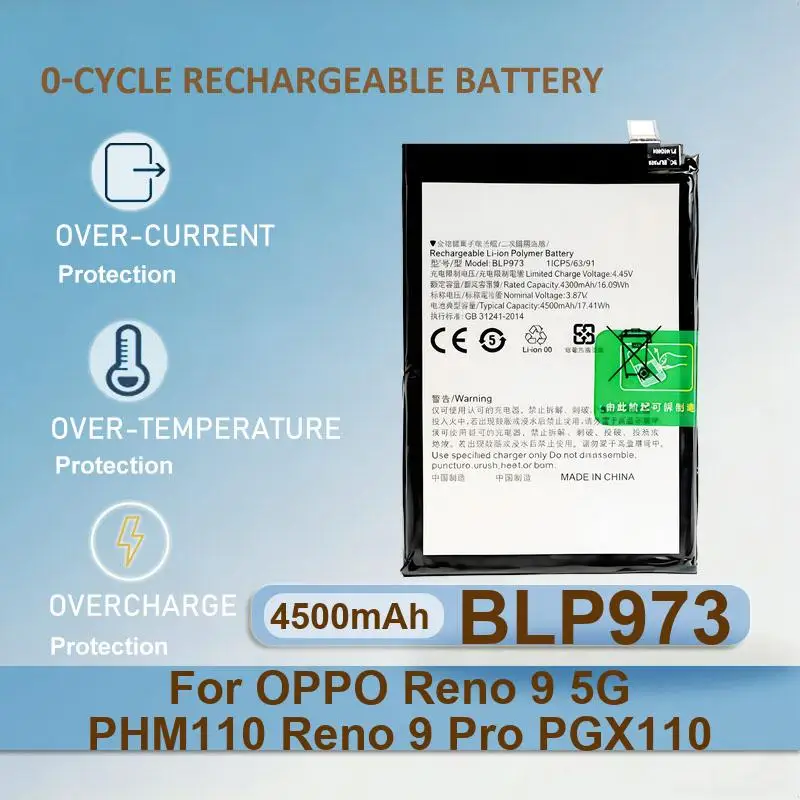 Battery For Oppo F3 F5 Youth CPH1725 A73 A75 A77 CPH1715 F11 Pro/Plus F7 A3 A3m CPH1821 A9 PCAM10 K3 K5 A9X Realme U1 RMX1831