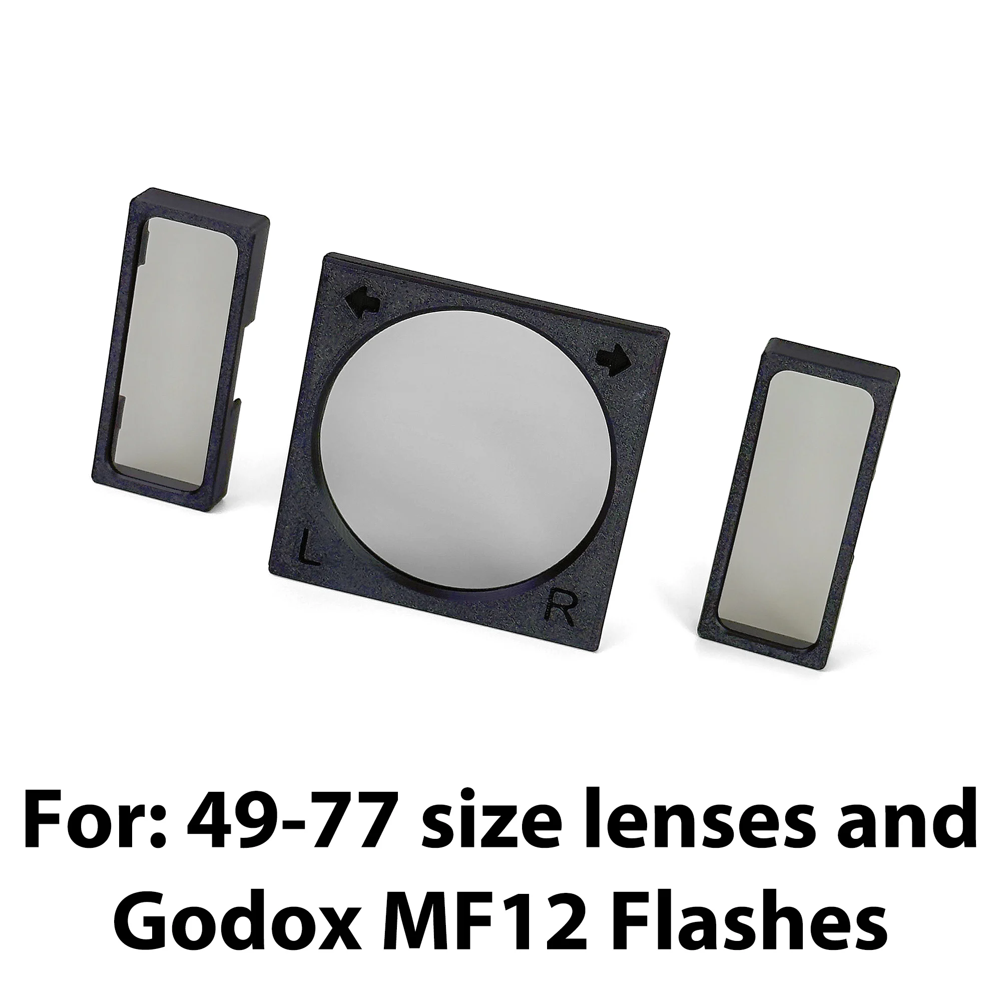 Godox MF12 Flash Cross Polarization Set For Dental Photography - Polar Eye - No Reflections, No Glare Photo Kit For Dentist