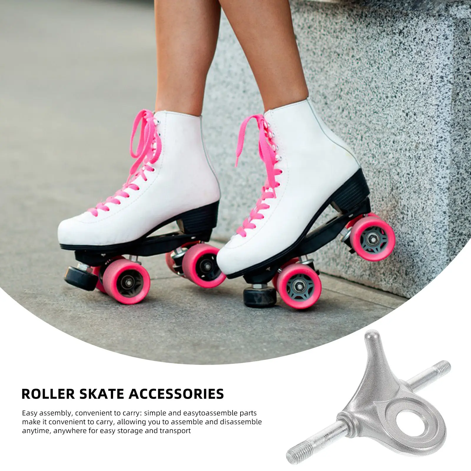Aluminum Alloy Roller Skate Base Assembly Double Action Triangle Trucks Replacement Plate for Quad Roller Skating Accessories