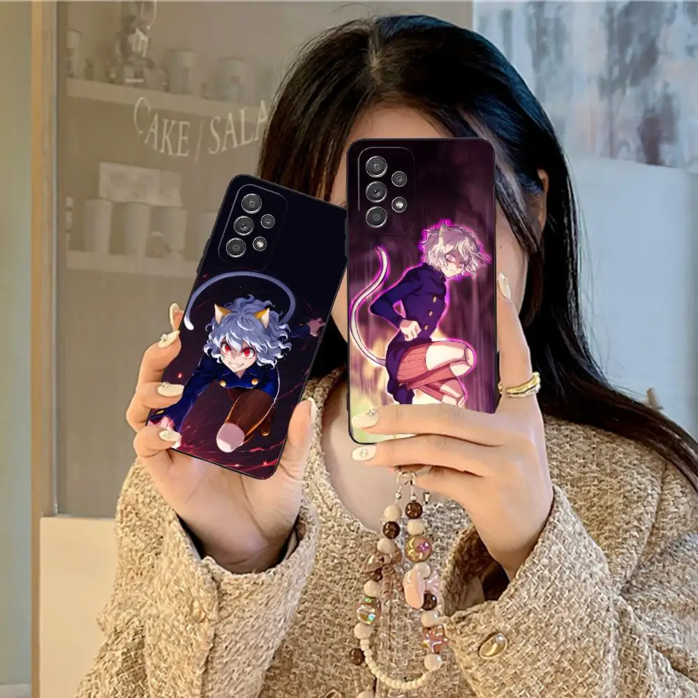 

Hunter Neferpitou Mobile Phone Case for Samsung Galaxy M55 54 42 35 34 33 32 23 22 15 14 13 12 F55 5G Colour Protective Pretty