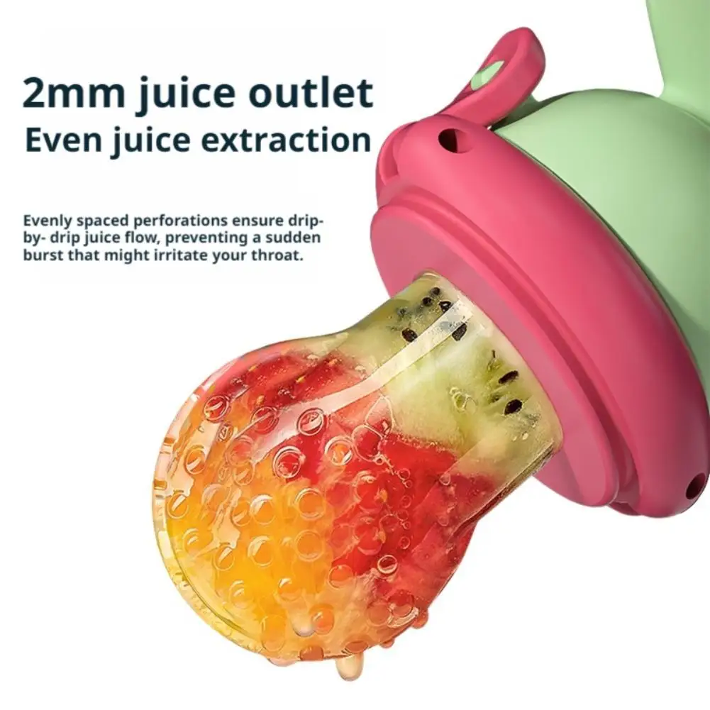 Baby Bite Fruit Vegetable Food Supplement Pacifier Essential Supplies Artifact For Infant Mother Healthy Safe Silicone Pacifier