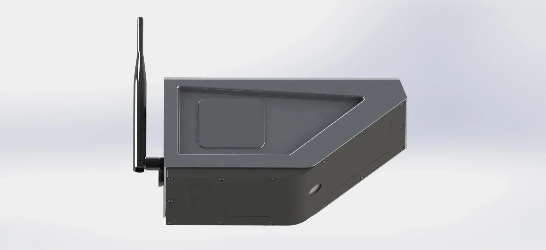60GHz Agricultural Irrigation Runoff Measurement Water Flow Velocity Sensor 0.05-20m Liquid Level Detection