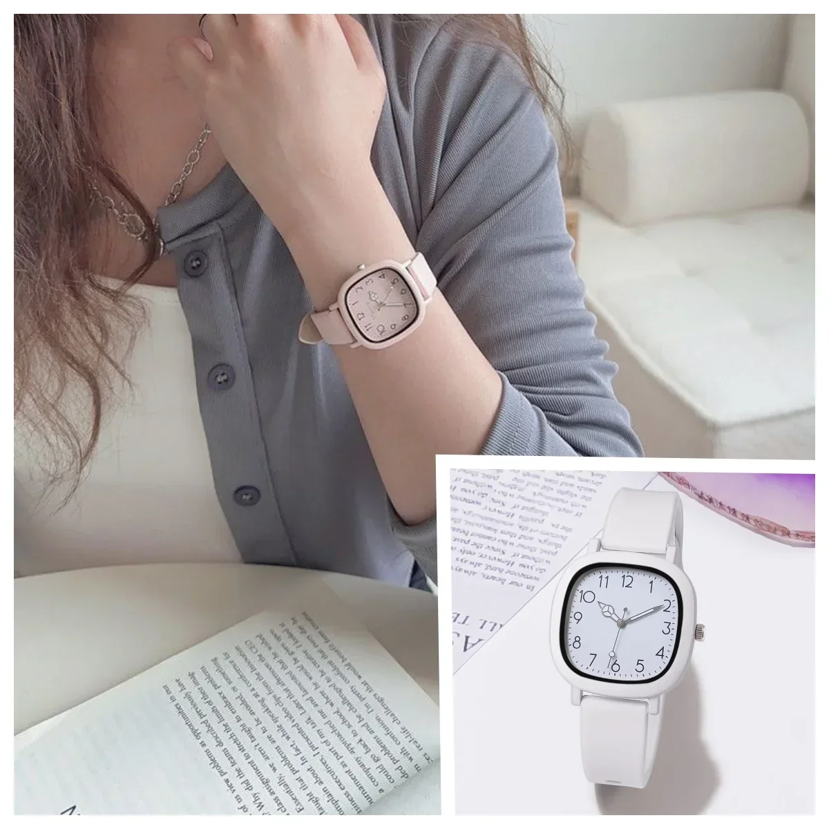 Fashion Brand Bear Women Quartz Watch 2024 Ladies Casual Silicone Jelly Watches Clock Girl Gift