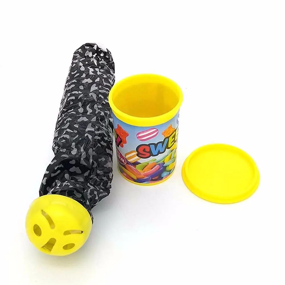 Joke  Screaming  Fool Day Gift Halloween  Funny Candy Can Jump Snake Spring Snake  Candy Box Jump