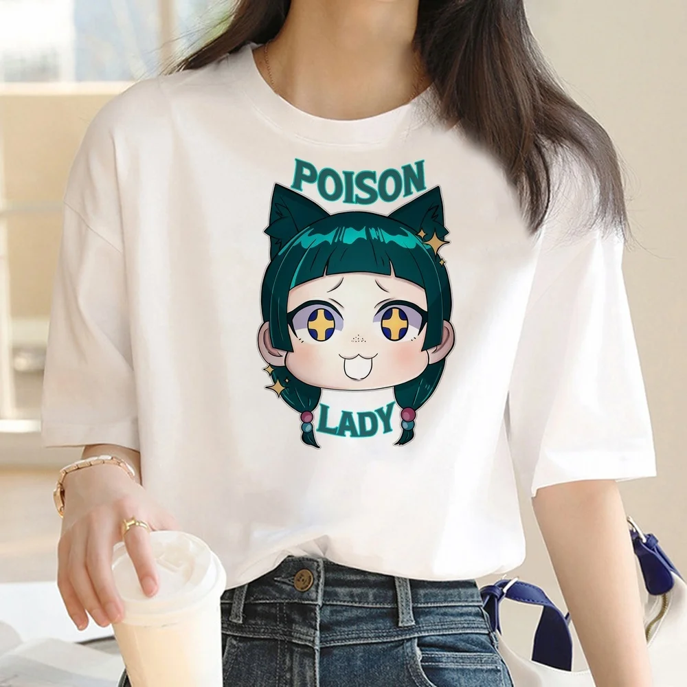 the Apothecary Diaries tshirt female scene  grunge streetwear t-shirt 2000s grunge y2k summer korean fashion