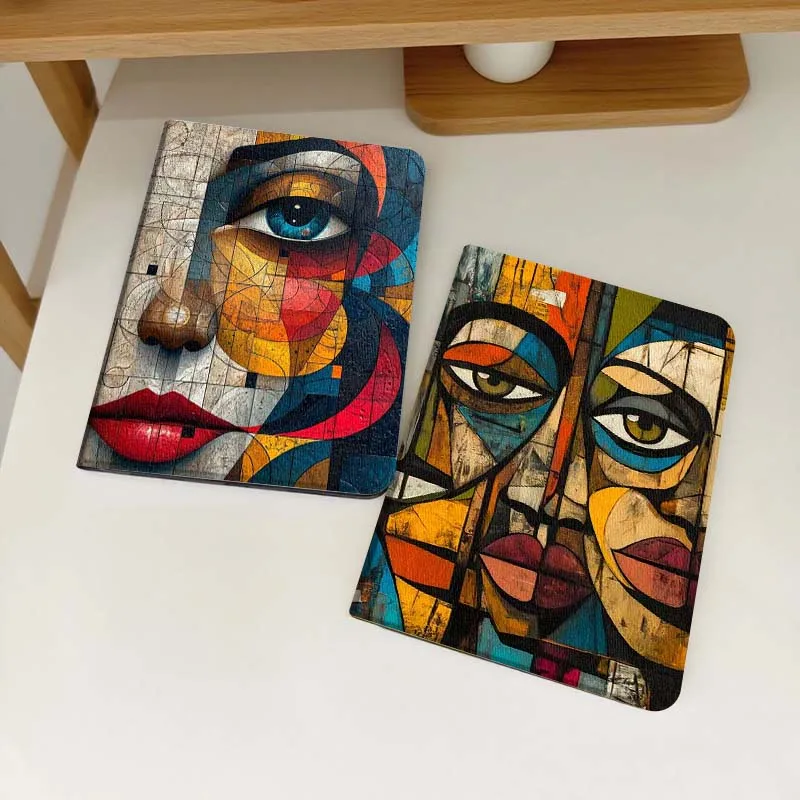 

Fashion Art Women Pattern Tablet Case For Samsung Galaxy Tab S6 S8 S9 S10 Lite FE 10.4 11 Inch 2022 2024