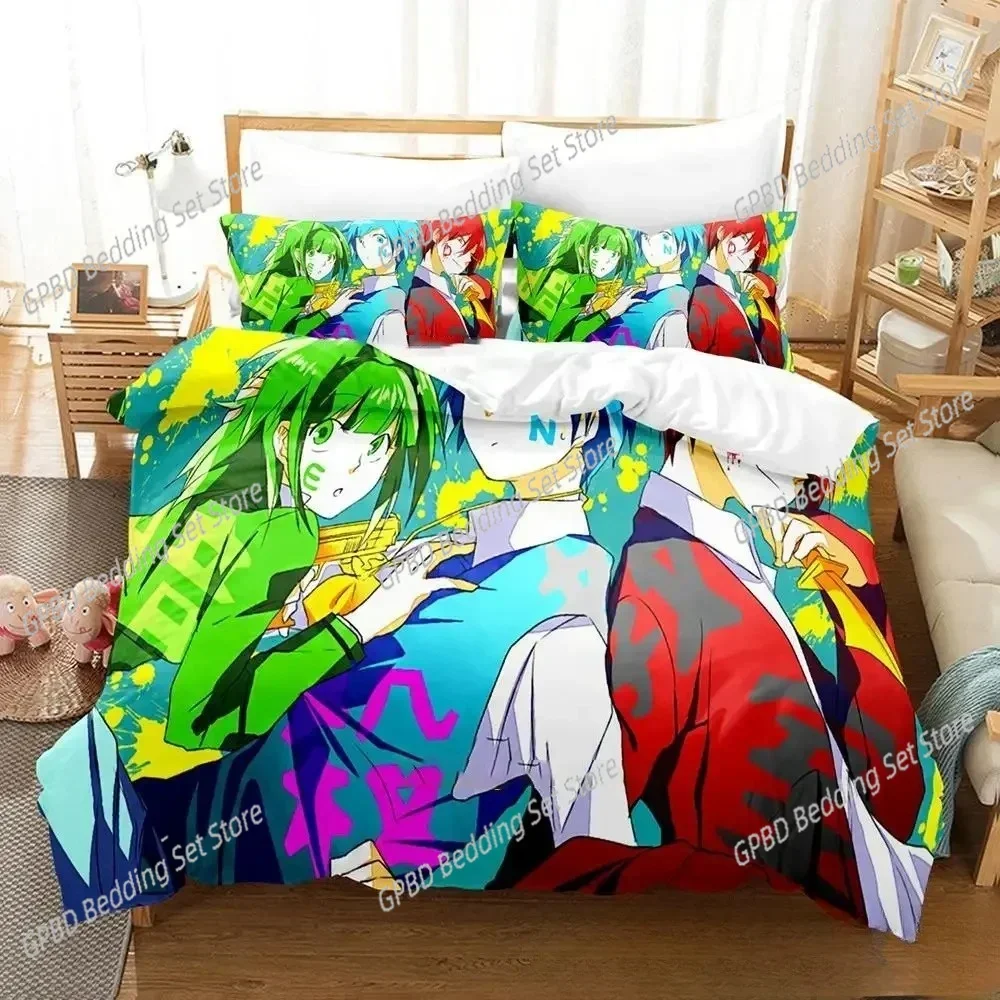 

Cartoon Assassination Classroom Koro-sensei 3D NEW Duvet Cover Pillowcase Bedding Set Adult Boy Girl Bedroom Single Double Large