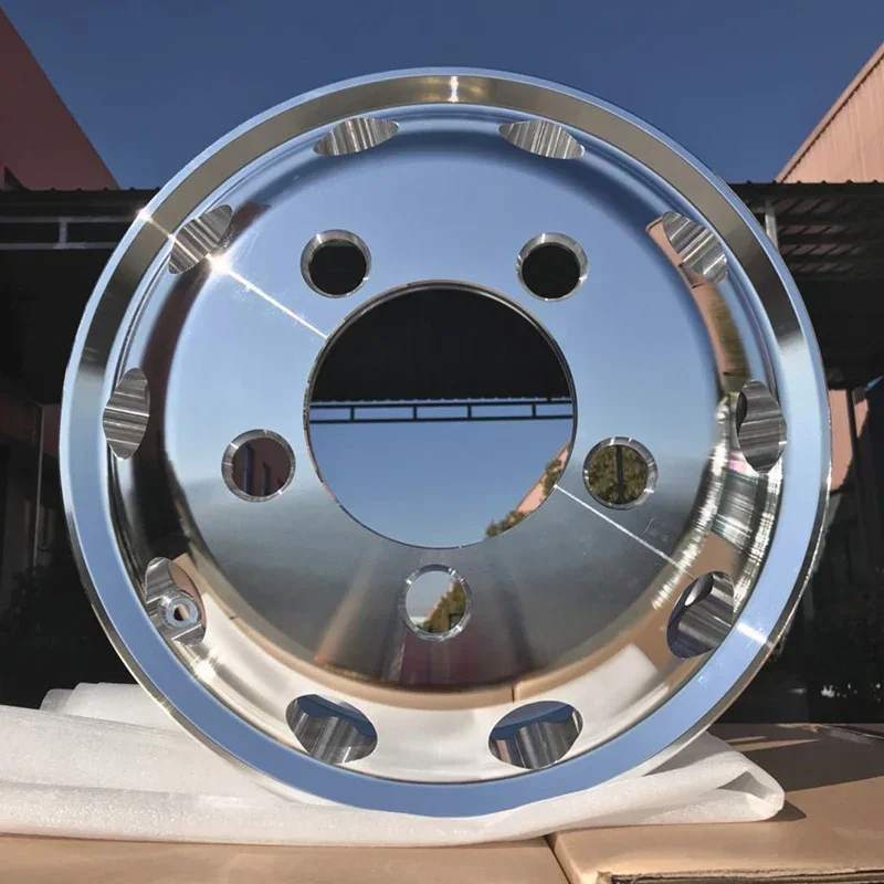 

excellent 17.5-Inch rim aluminum wheels 17.5 * 6.00 Alcoa truck wheels 8r17.5 high flotation tires and rims truck alloy wheels