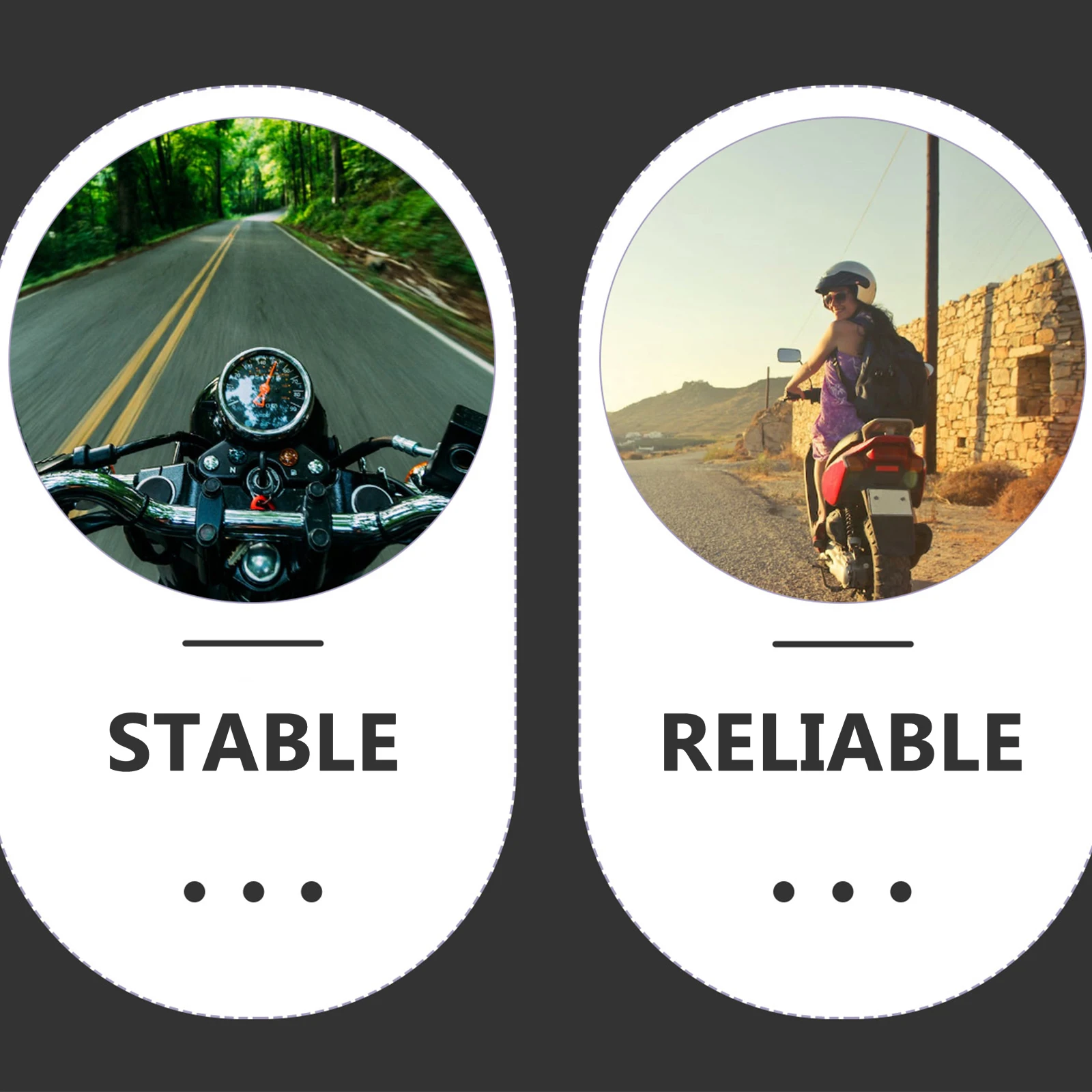 

3 Pcs Mini Motorcycles Electronic Watch Accessories Waterproof Digital Clock Bike Black Handlebar