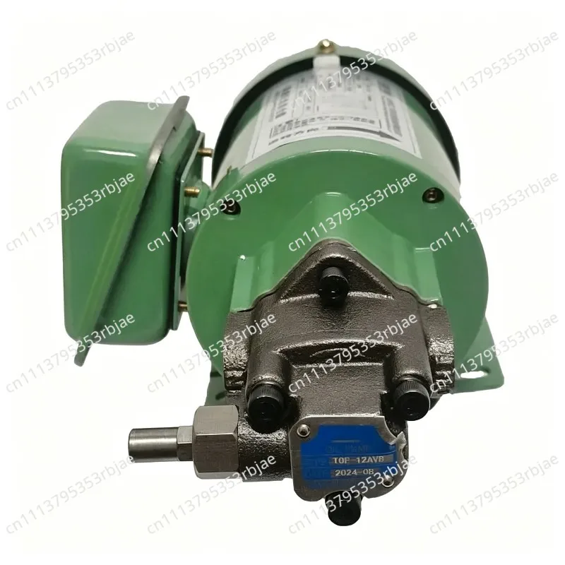 For Cycloidal Pump TOP 12A 13A Triangular Lubricating Oil Pump Head 380V Motor Unit 1/4HP Motor Lubricating Pump Set