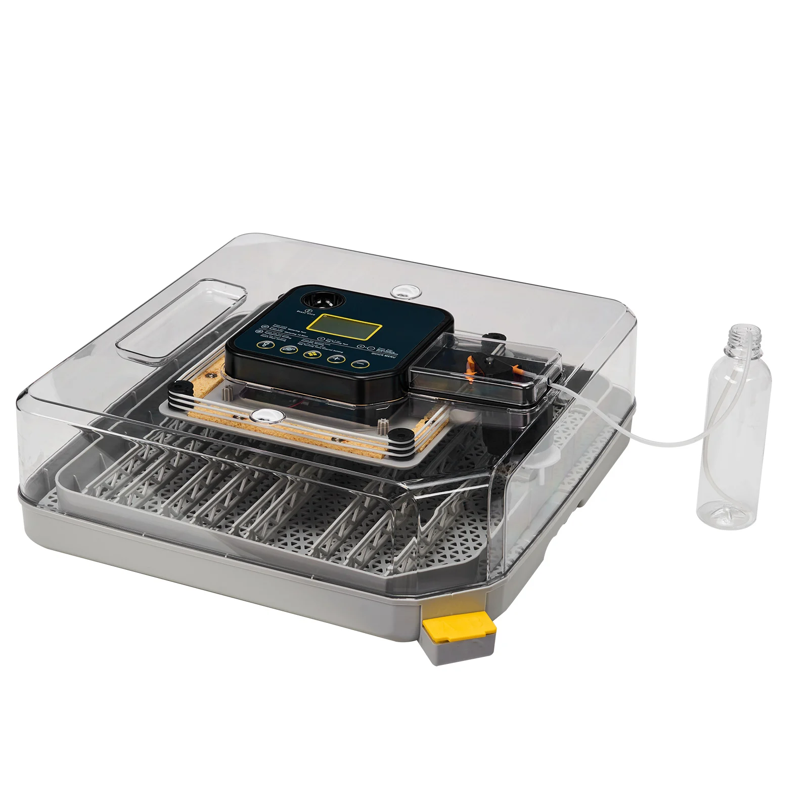 

48-Egg Automatic Incubator 110V LED Candler Temp Humidity Control