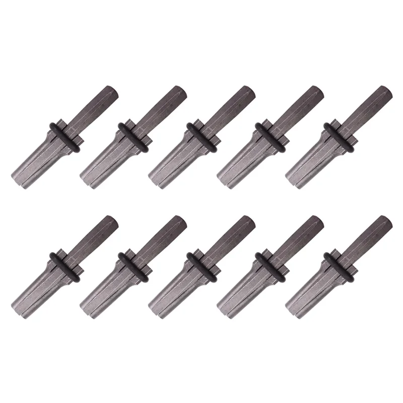 AC88-10Pcs Stone Splitter Wedge, Iron Stone Splitter Clip, Quarrying Tool, Electric Hammer, Diamond Head (18Mm)
