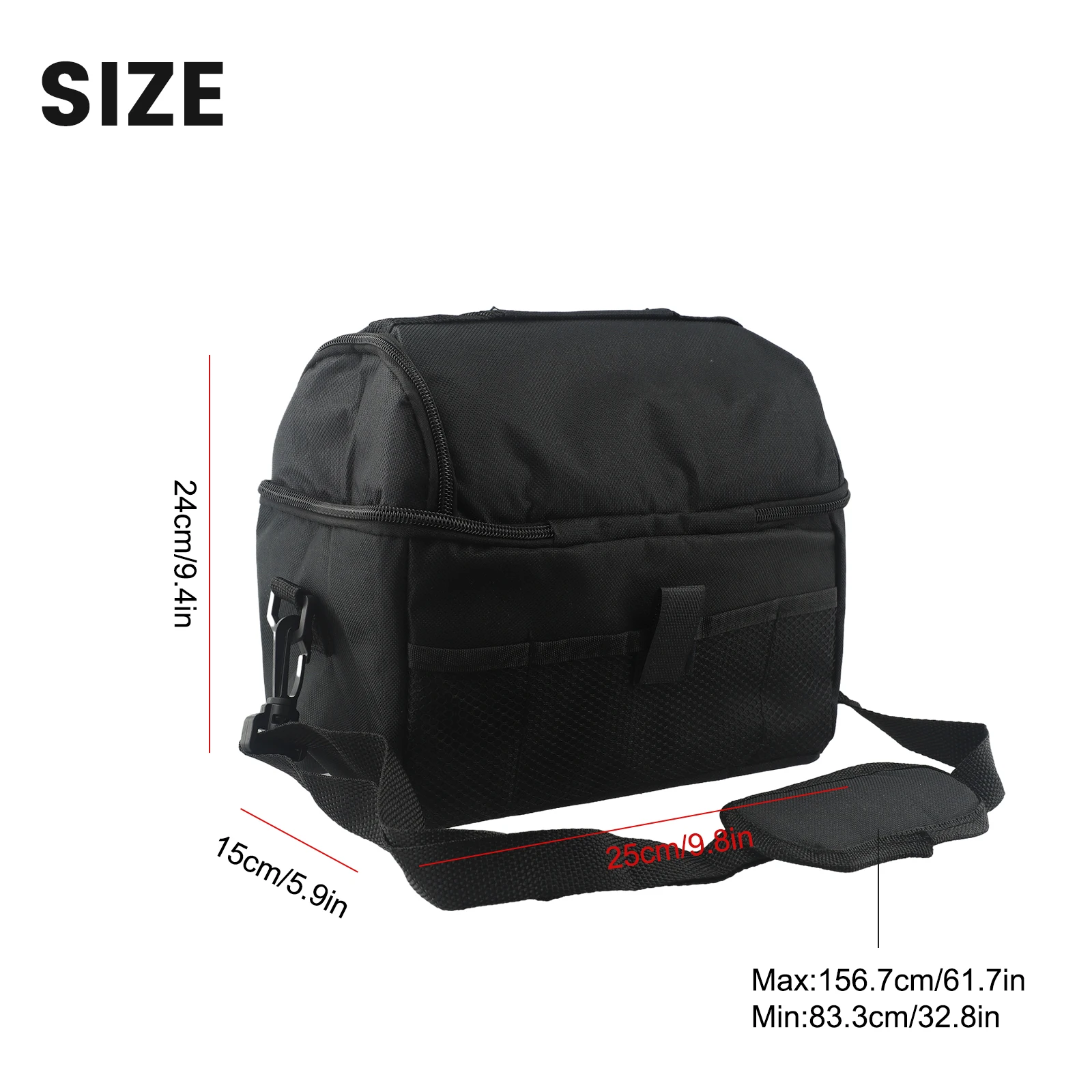 Lunch Bags Reusable Insulated Thermal Bag Women Men Multifunctional Cooler And Warm Keeping Lunch Boxes Leakproof Waterproof