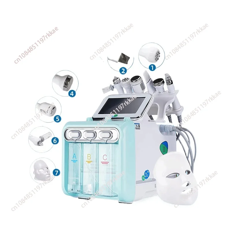 Hydrogen Oxygen Facial Beauty Machine Skin Care Face Massager Lifting Machine Facial Penetration Microdermoabrasion