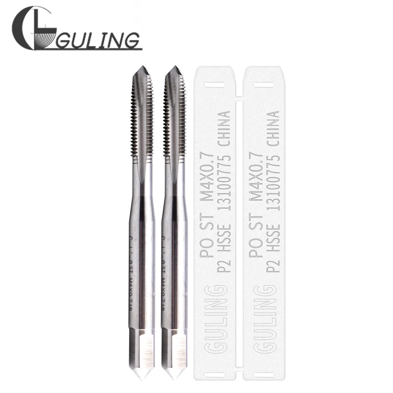 GULING HSSE-M35 JIS Standard Insert Spiral Pointed Tap STI ST M2 M2.5 M3 M4 M5 M6 M8 M10 Machine Screw Thread Taps