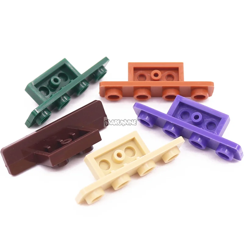 Marumine 30PCS Technology Parts Bracket 1x2-1x4 Building Blocks Construction MOC 2436 10201 Car House Accessories DIY Toys Gift