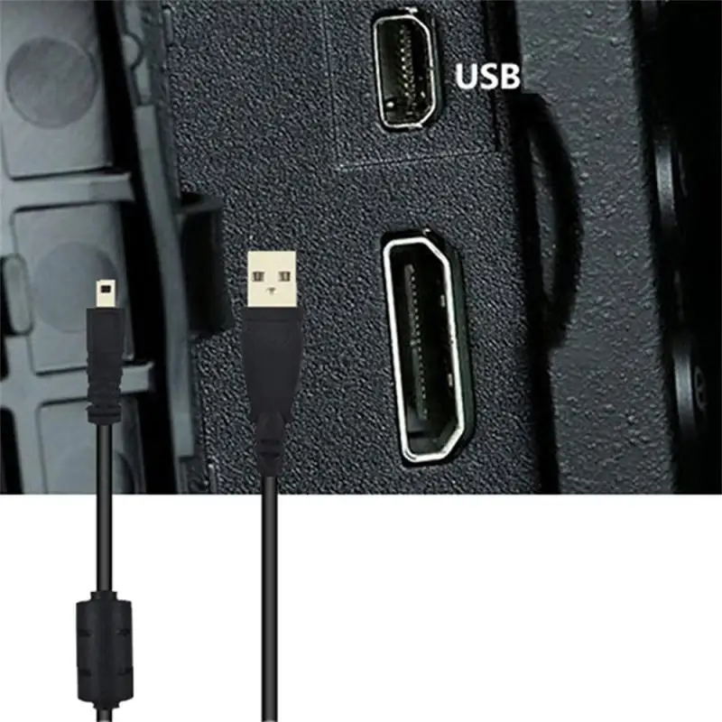 كابل الكاميرا الرقمية سانيو UC-E6 كابل USB كابل الكاميرا الرقمية كابل 8 دبوس