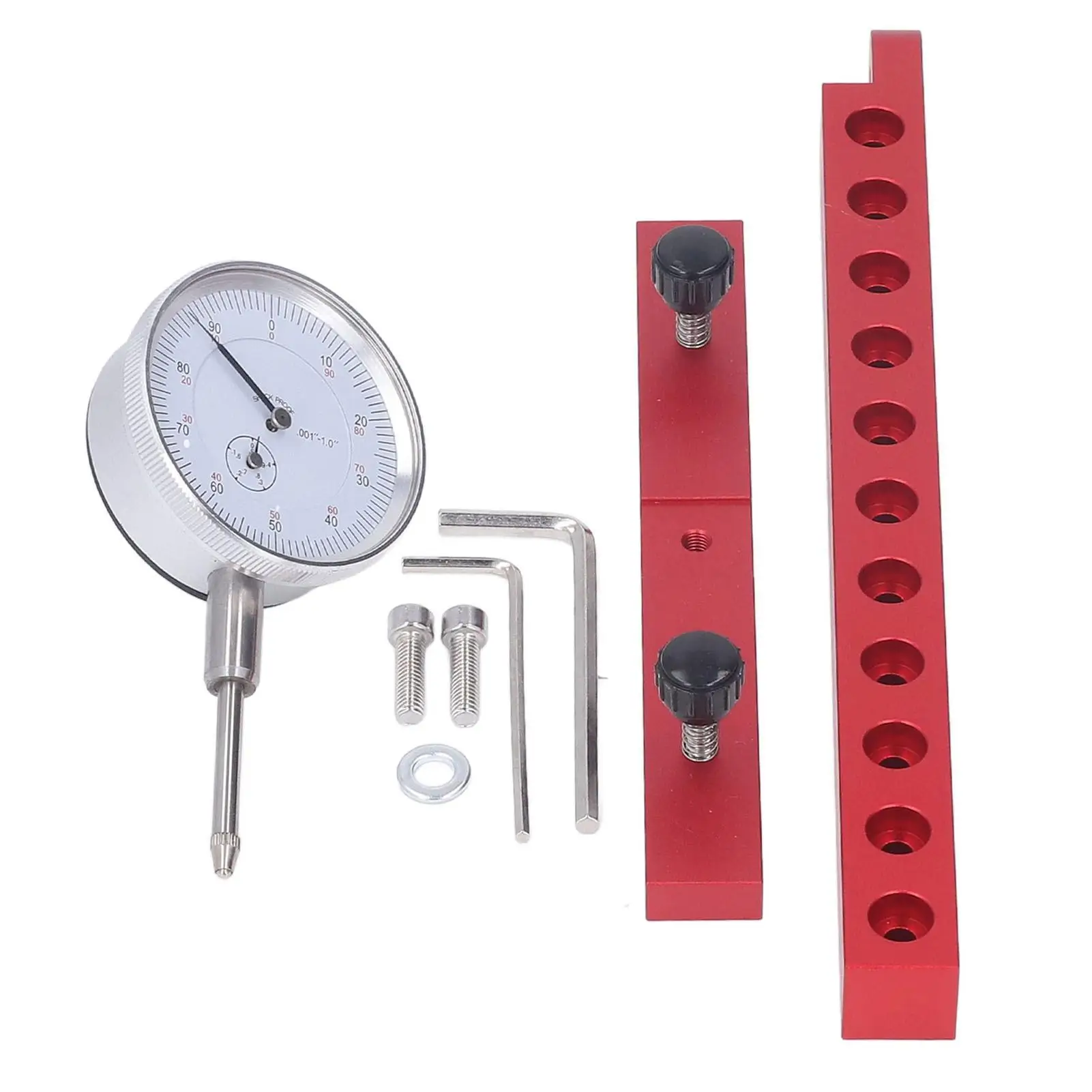 0.001in Dial Indicator for Table Saw - Adjustable Alignment Tool Kit 0.01in to 1in Accuracy