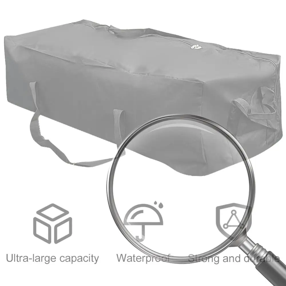 

Сумка-дафл повышенной прочности 50 л/150 л с улучшенной молнией, для спортивного инвентаря, путешествий, кемпинга и хранения спортивных принадлежностей