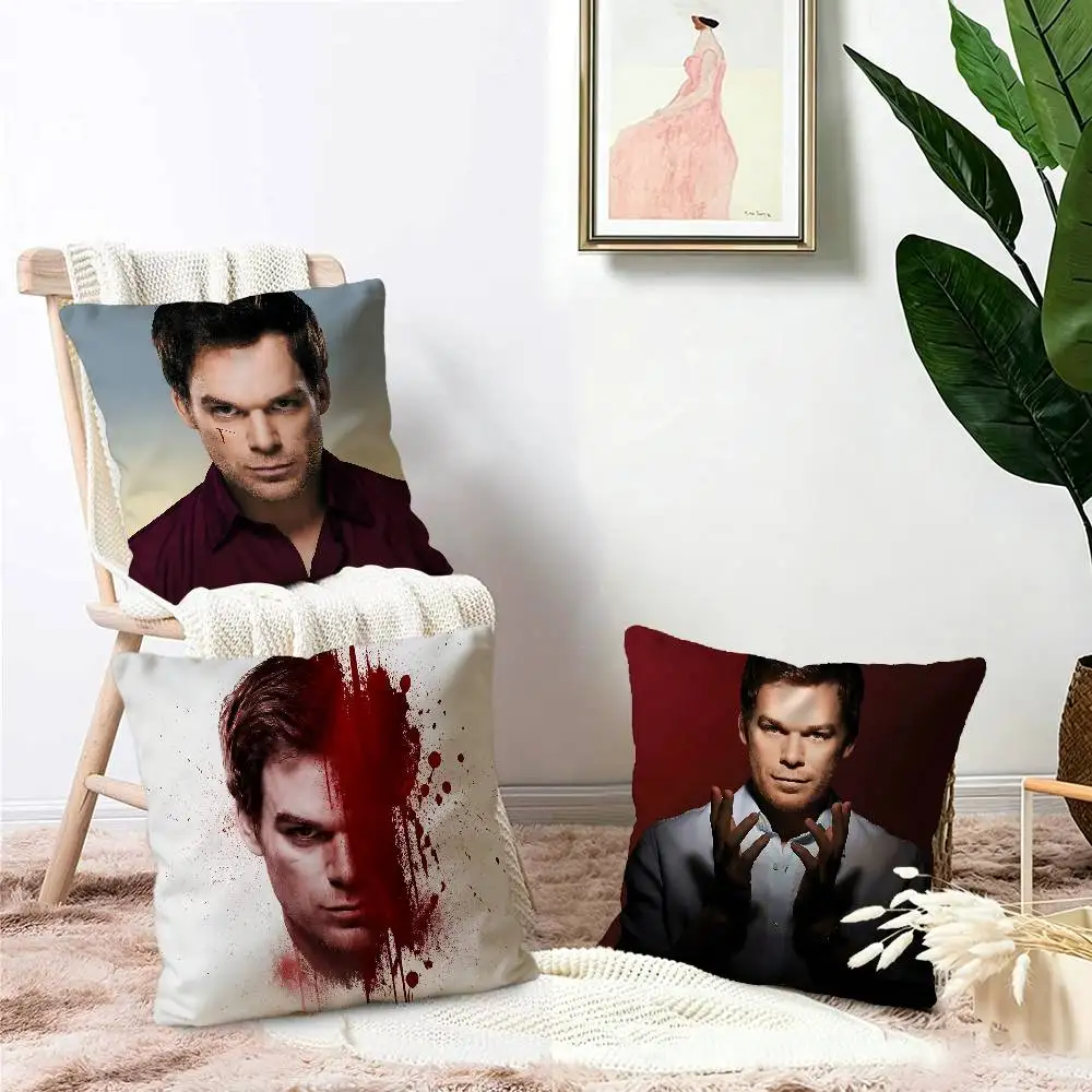 D-Dexter-Thriller Maple Design Cushion Cover Happy Autumn Harvest decor Holiday Decorati Pillow Cover