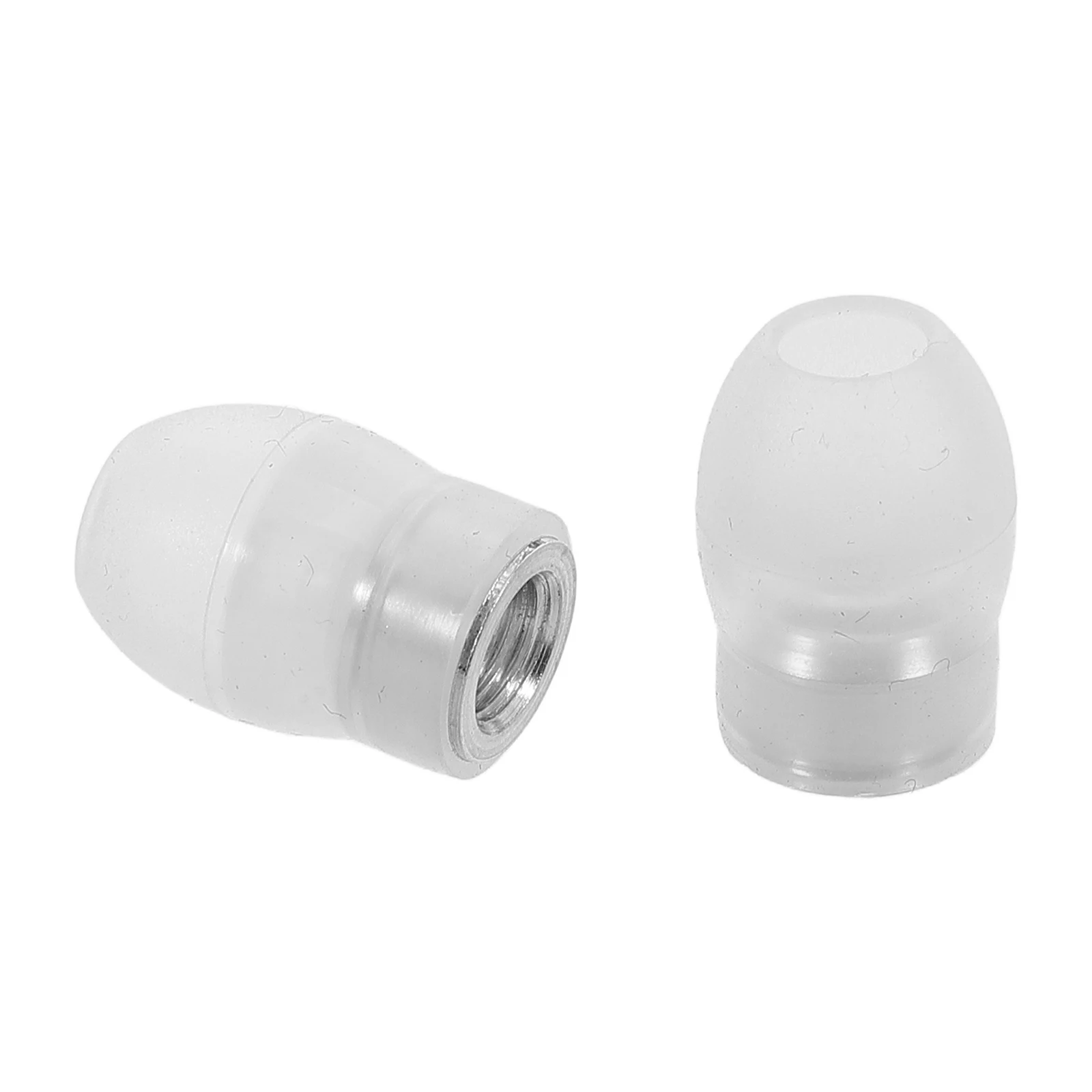 

2 Pcs Stethoscope Earplugs for Work Camera Replacement Tips Accessories Silica Gel