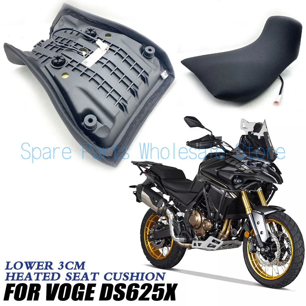 

30mm Motorcycle Seat Lowering Pad Comfort Ride Seat Cushion Heated seat cushion For VOGE DS625X DSX625 625DSX DS625 X DS X 625