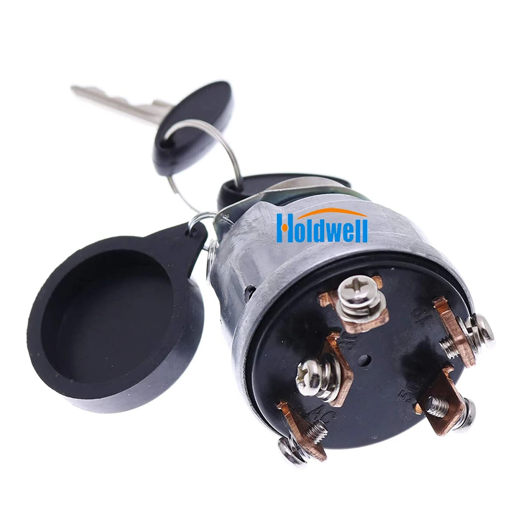 

Holdwell Ignition Switch with Keys 67800-55160 for Kubota B20 B4200D B6200D B6200E B7200D B7200E B8200DP B8200EP F2000