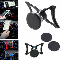 For Audi A3 Car Phone Magnetic Holder Car Outlet Clip 360 Degree Adjust Mount Mobile Phone Stand GPS Bracket