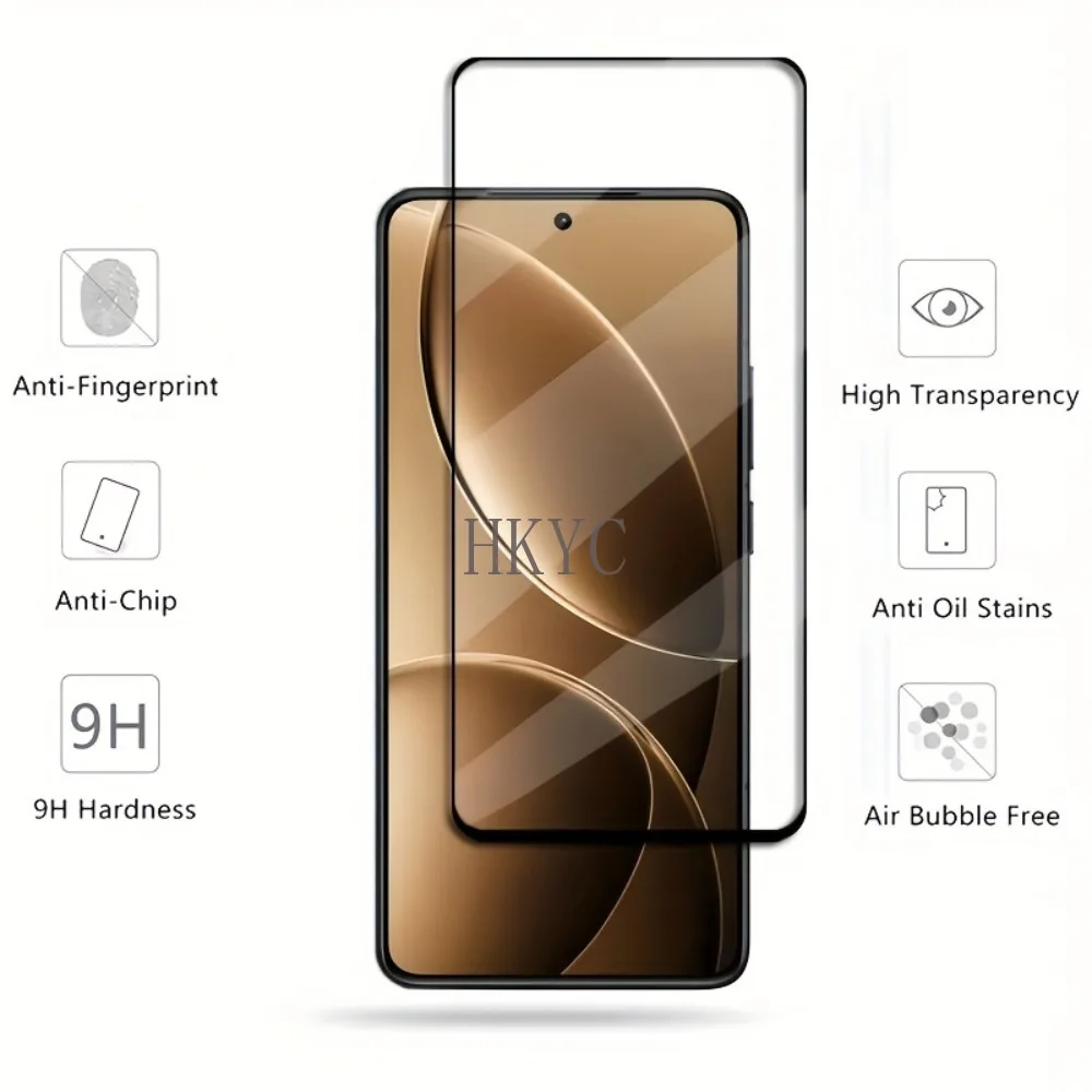 

2Pcs High Definition Tempered Glass Film For Xioami F8 Ultra Screen Protectors Suitable for Xiaomi Poco F8 Pro 9H Anti-Scratch