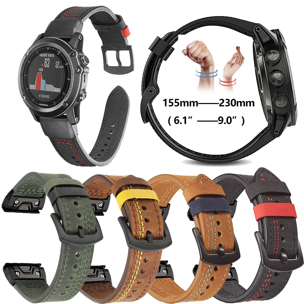 Ремешок для Garmin Fenix 7 7X 6X 6Pro 5 5X Plus 3HR EPIX Easyfit