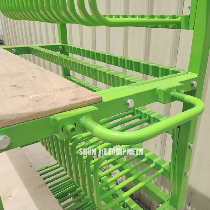 โครงสร้างสามชั้นชั้นเก็บแผงไม้ขนาดเล็กแผงปรับแต่งสําหรับโรงงานและโกดัง