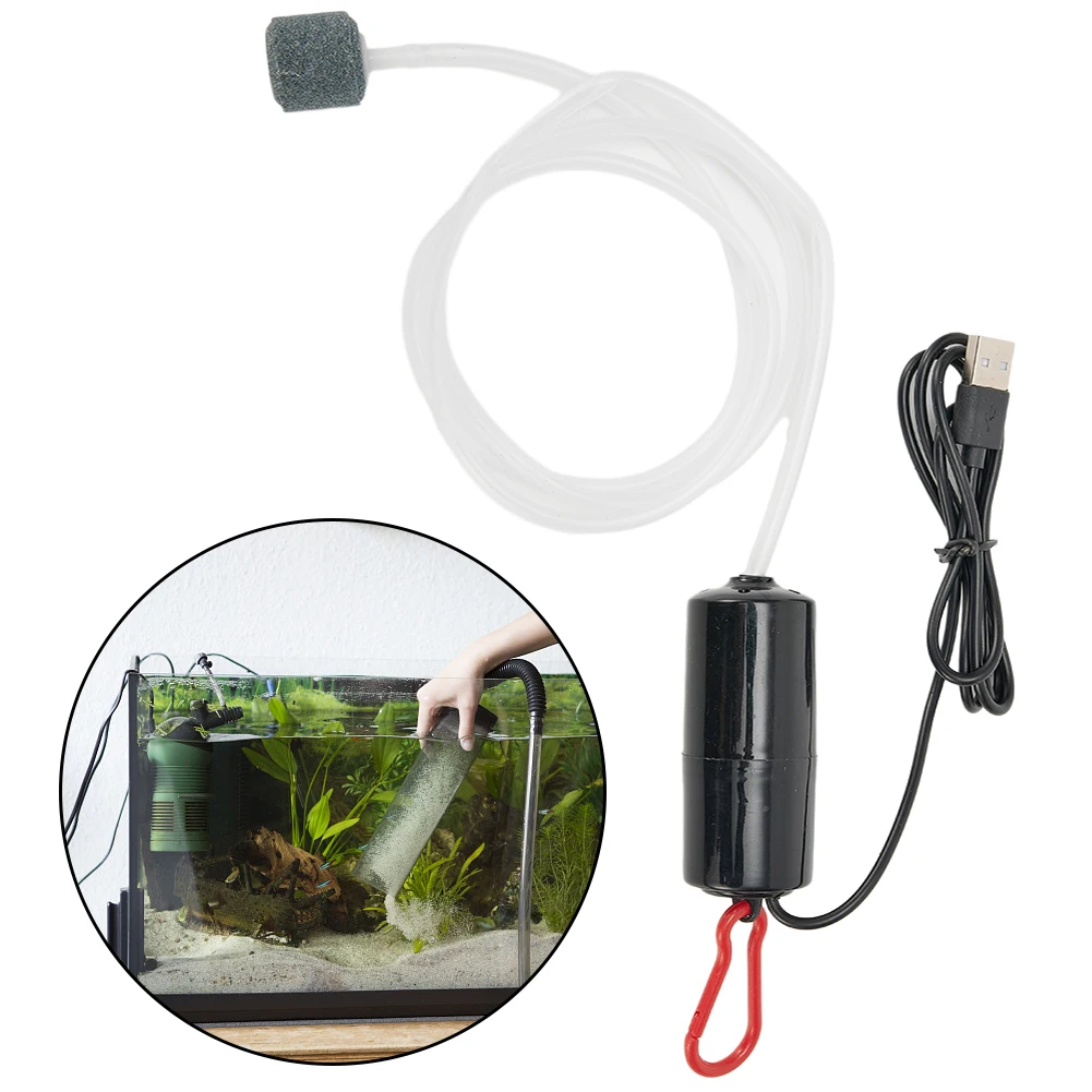 4 Colours Portable Mute USB Mini Aquarium Oxygen Pump Oxygenator Air Compressor Aerator Efficient Aquarium Fish Tank Accessories