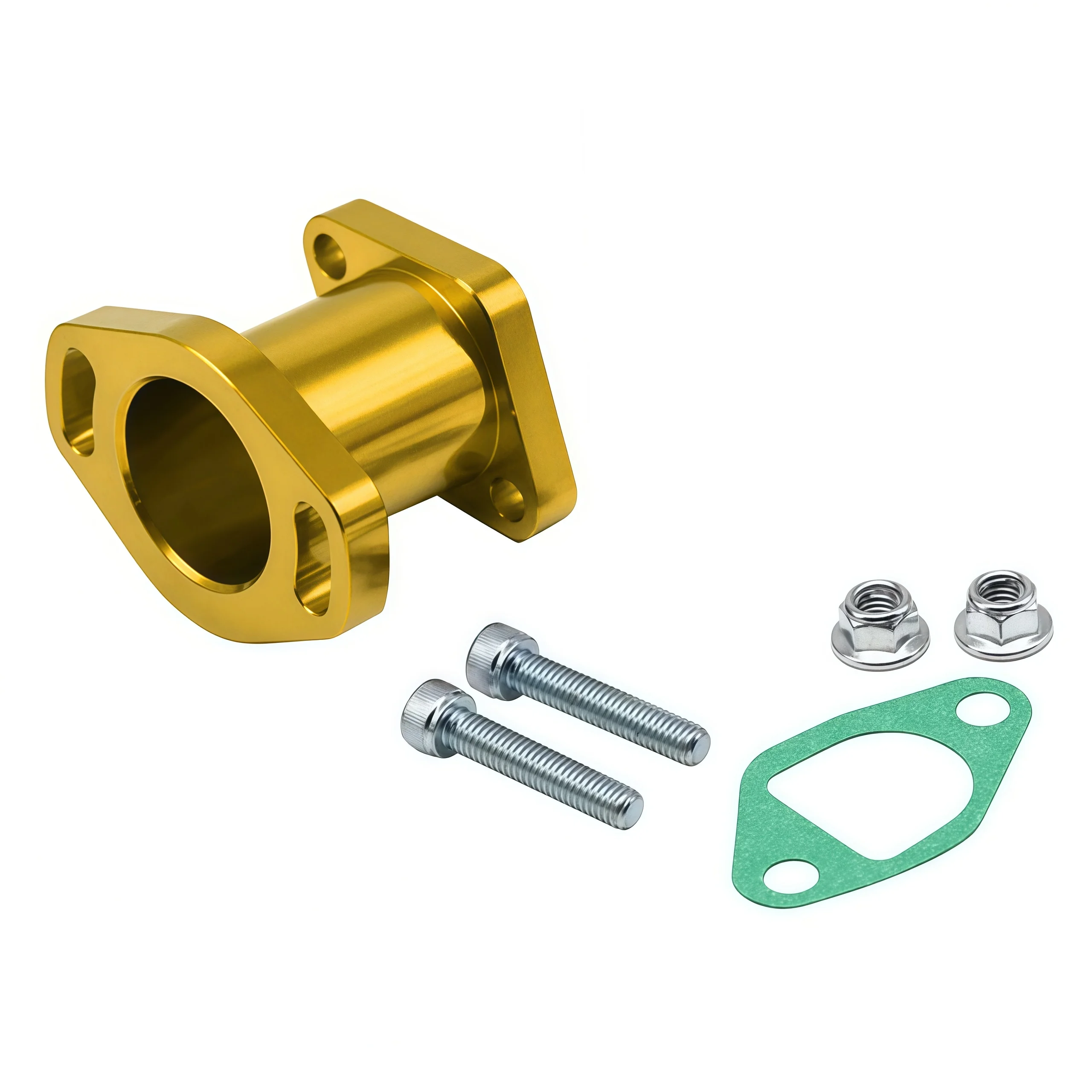 For Honda VM22 PZ19 PZ26 GX120 GX160 GX200 YX125 Predator 196cc Engine Motorcycle Carbureto Universal Intake Manifold Pipe Inlet