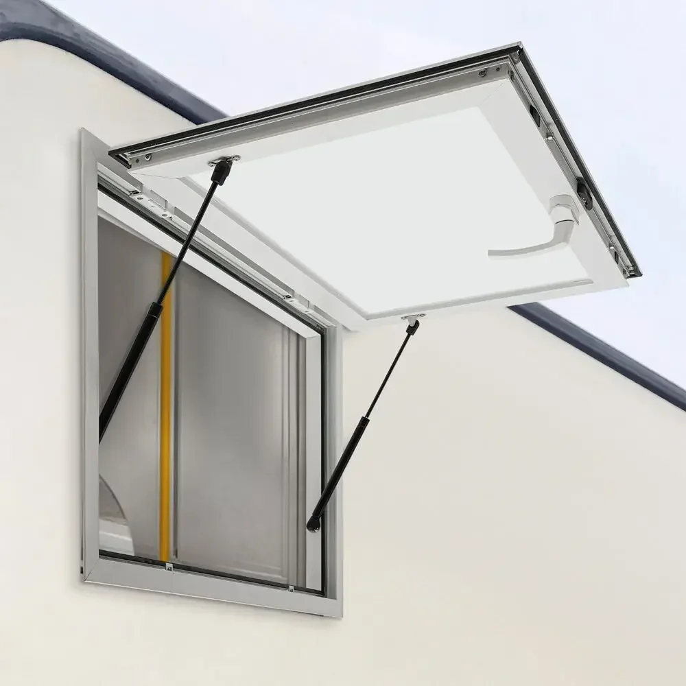 Ventana de concesión para camión de comida, soporte de concesión de 53x33 ", puerta de ventana para servir, nueva