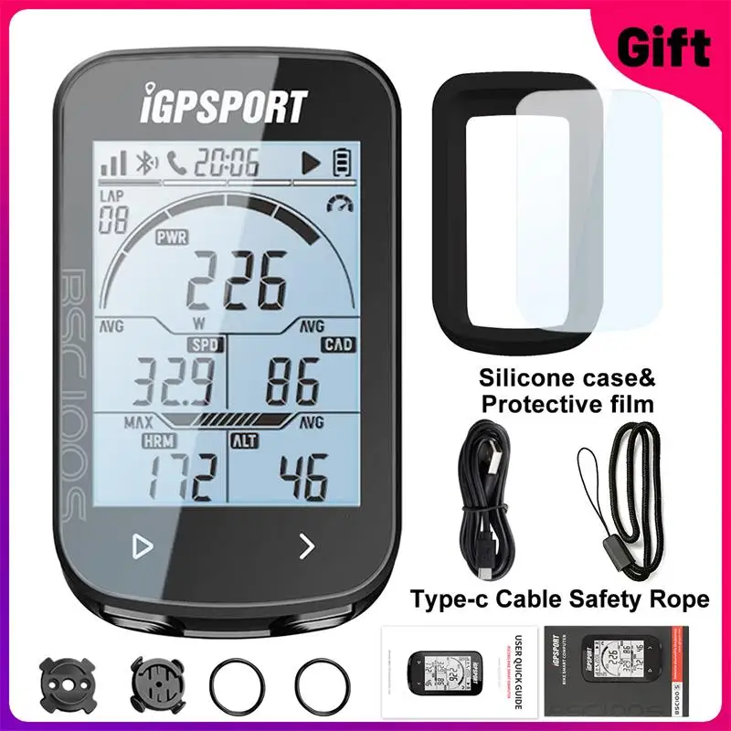 IGPSPORT GPS Bike Computer BSC100S 100S Official Store Cycle Wireless Speedometer Bicycle Digital Stopwatch Cycling Odometer