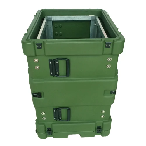 RU080 Waterproof MILIT-Standard 8U Roto Shock Rack case for Computer Server