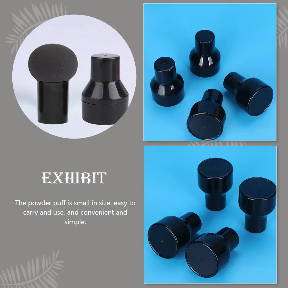 

6Pcs Mushroom Head Makeup Puff Dry Wet Use Puff Brush for Foundation Concealer Blush Face Powder Loose Powder