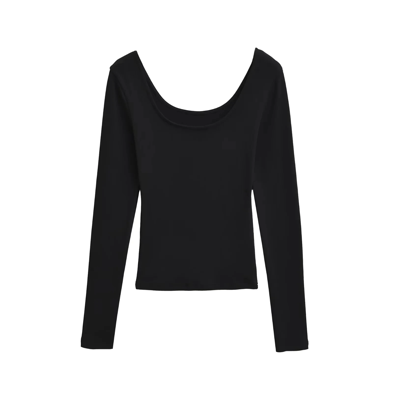 مرونة U-Ne منتصف Sve سليم صالح منخفضة الصدر ort تي شيرت المرأة مثير فتاة حار بسيطة كبيرة افتتاح الصيف الأعلى #4