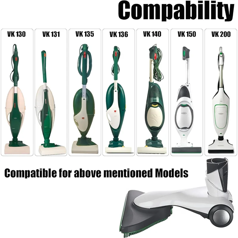 

Вакуумная щетка для пола для Vorwerk Kobold VK150 VK140 VK135 VK136 VK130 VK200 HD50 запасные части