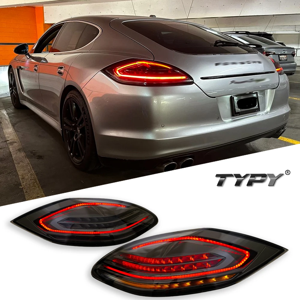 Car For Porsche Panamera 970 Taillight 2010-2013 970.1 Upgrade Modified DRL Dynamic Turn Signal LED Taillight Auto Accessories