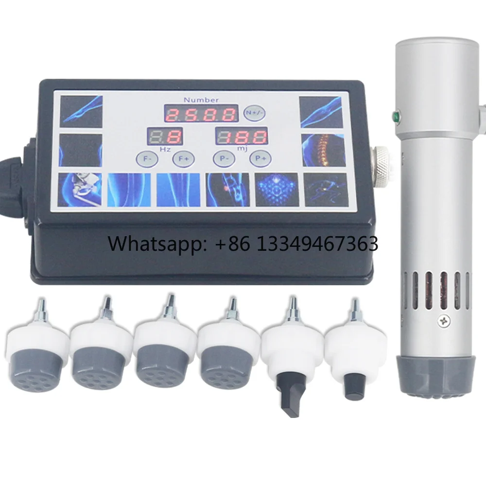 300MJ Professional Shockwave Therapy 100-240V 50/60HZ Body ED Treatment Lower Back Pain Relief Easy Operation Home Use
