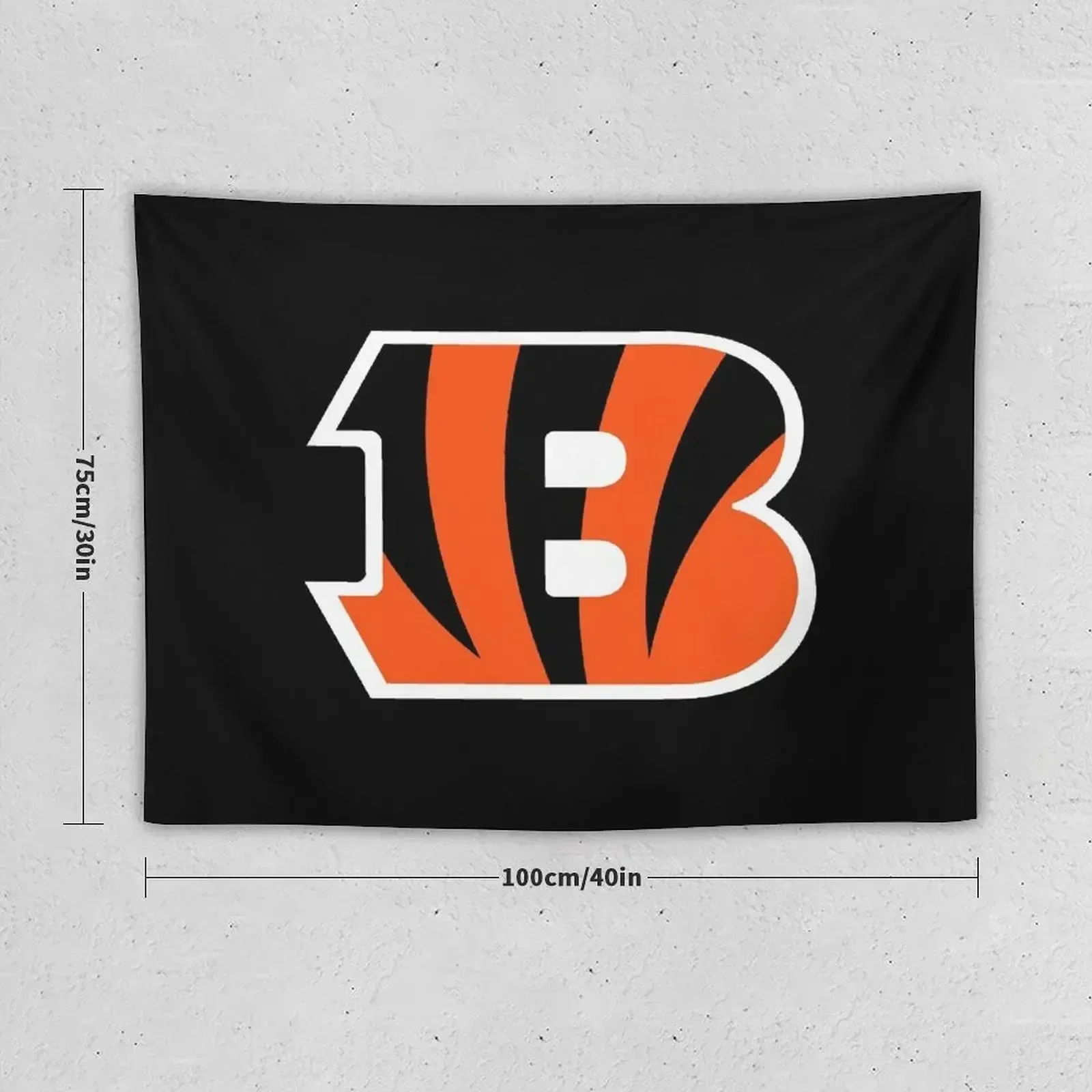 Cincinnati Who Roar-Bengals Dey Tapestry Bathroom Decor Wall Decorations Decor For Bedroom Decorative Wall Mural Tapestry