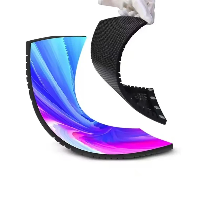 Flexible LED Display Module P1.875 P2 P2.5 P3 240x120mm 3in1 RGB SMD Soft Programmable Panel for Sign And Video Applications