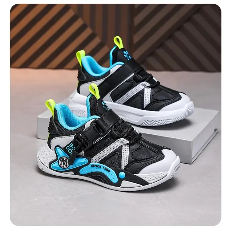 أحذية أطفال شتوية دافئة للأولاد أحذية رياضية بتصميم عصري أحذية قطنية للأطفال أحذية تنس رياضية كاجوال للأولاد أحذية رياضية للأطفال