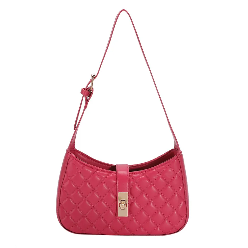 

Diamond Pattern Fashion Women Handbag Pu Leather Shoulder Bags Female Casual Messenger Bag For Women Luxury New Underarm Bag
