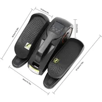 Mini Exercise Trainer Legs Elliptical Mini Elliptical Trainer Pedal Trainer Bicycle Pedal Training Device Stepper for Exercise