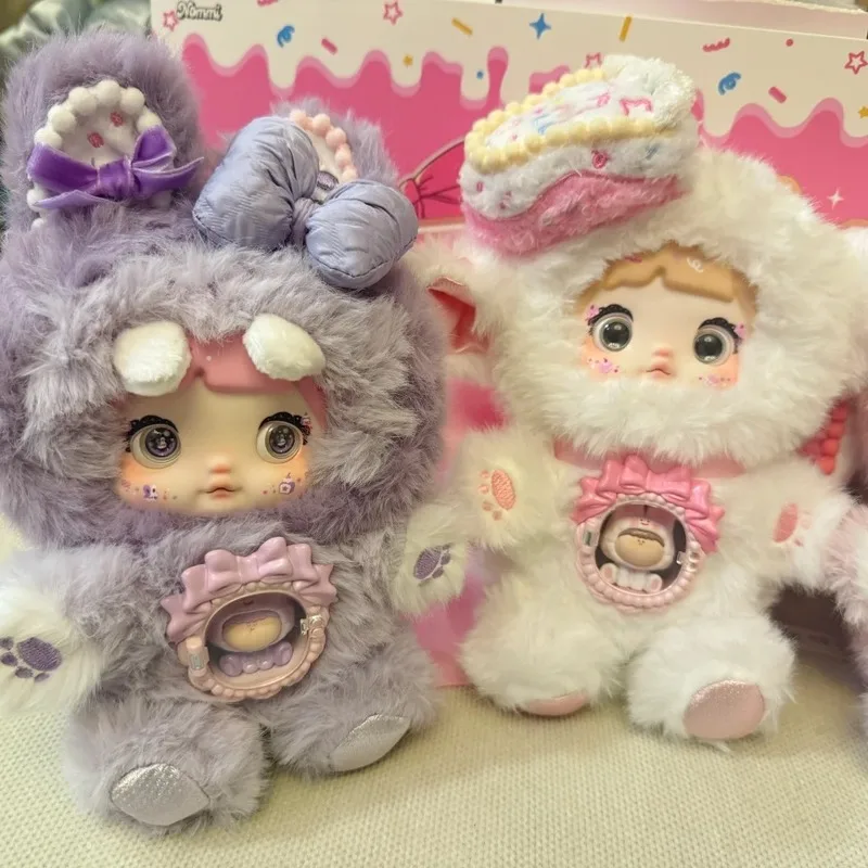 本物のNommi V7 a Bite of Sweetheartシリーズ ブラインドボックス かわいいぬいぐるみモデル人形 トレンドビニールミステリーボックス バックパックオーナメントギフト