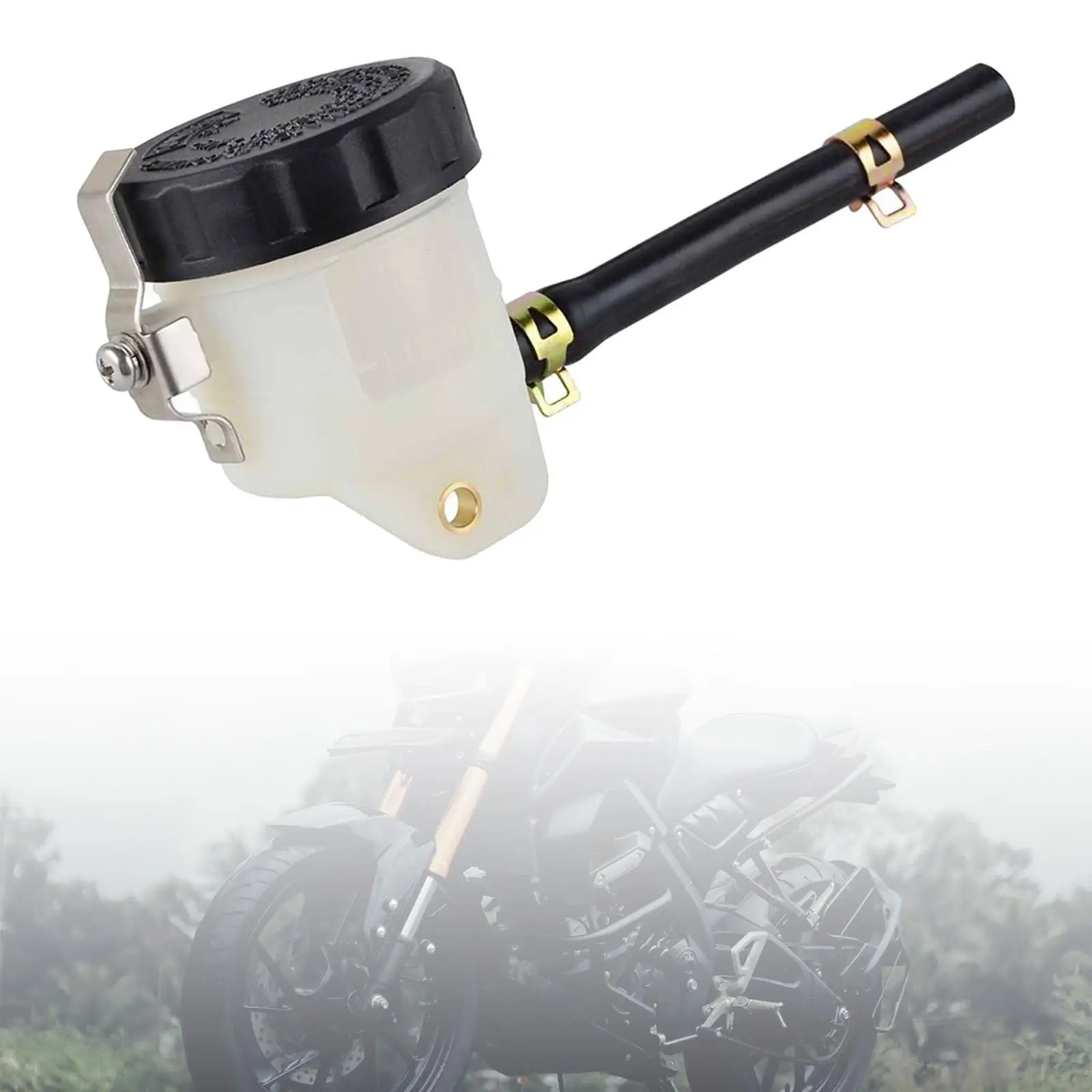 

Fluid Bottle Easy to Install Simple Assembly Lightweight Professional Sturdy Portable Replace Parts Motorcycle Clutch Reservoir