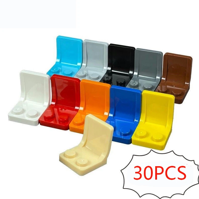 30 stks MOC Onderdelen 2x2 Gebruiksvoorwerp Zetel Stoel Compatibel 4079 Figuren Bricks DIY Assmble Bouwstenen Deeltje Kid Gift